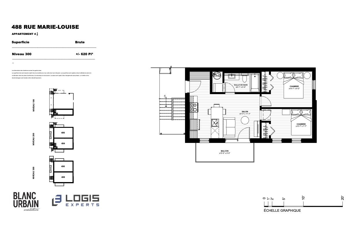 Logis-Experts - Appartements - 484 À 490 Rue Marie-Louise - 488 - 8