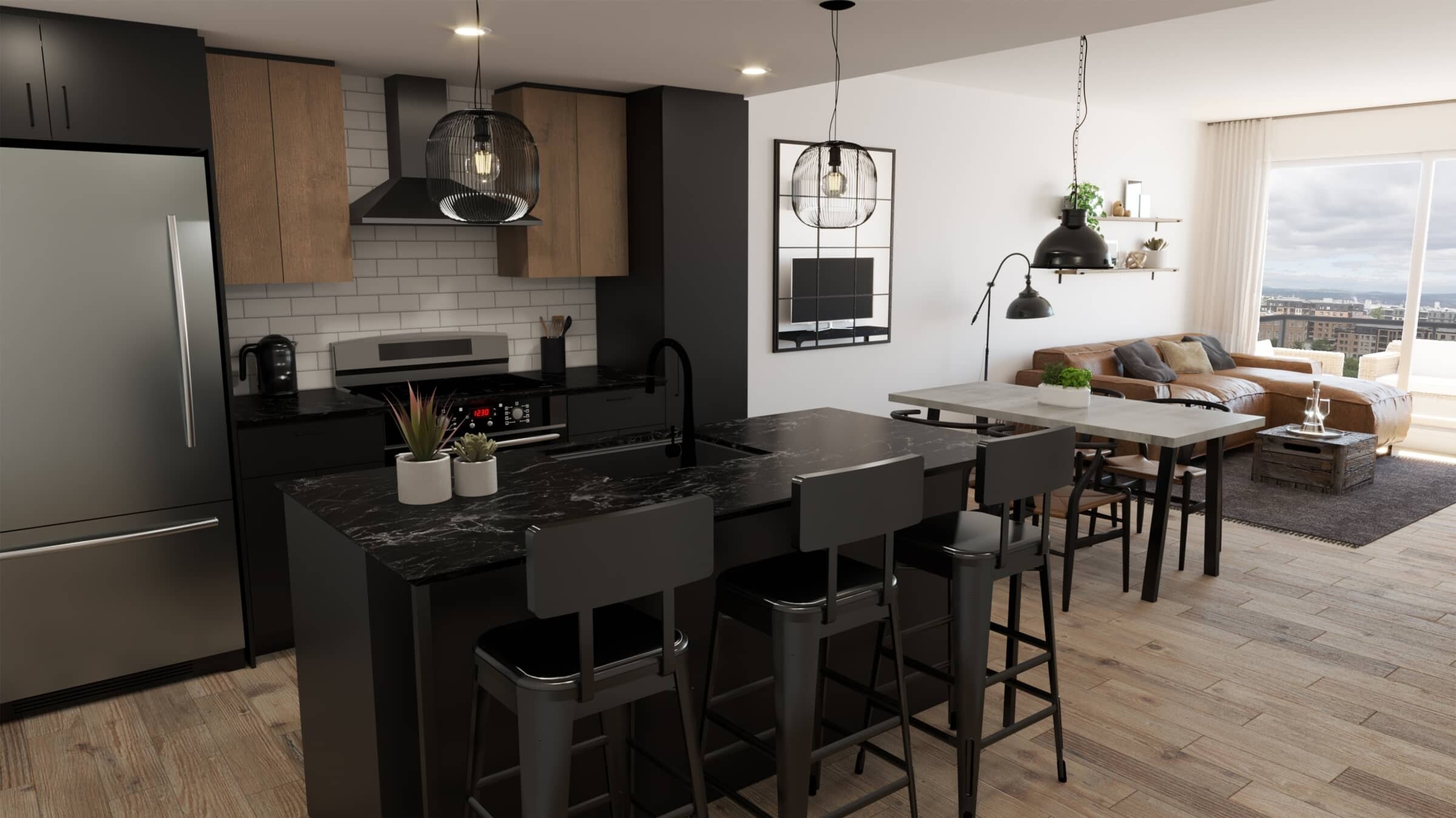 Logis-Experts - Appartements - 5825 Rue Saint-Georges - Chez Alphi - 403 - 3