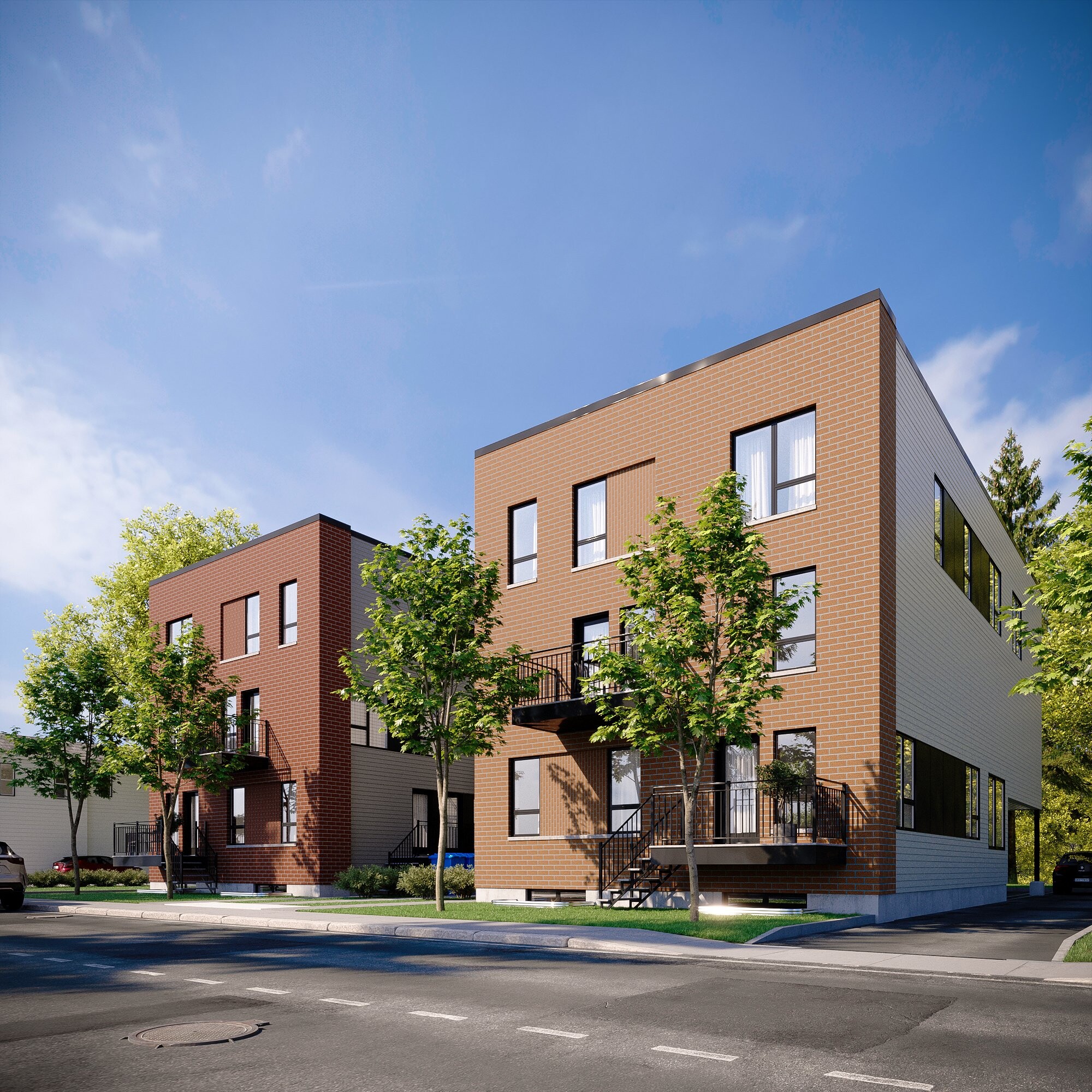 Logis-Experts - Immeubles - 3520 À 3528 Boulevard Masson - Image principale