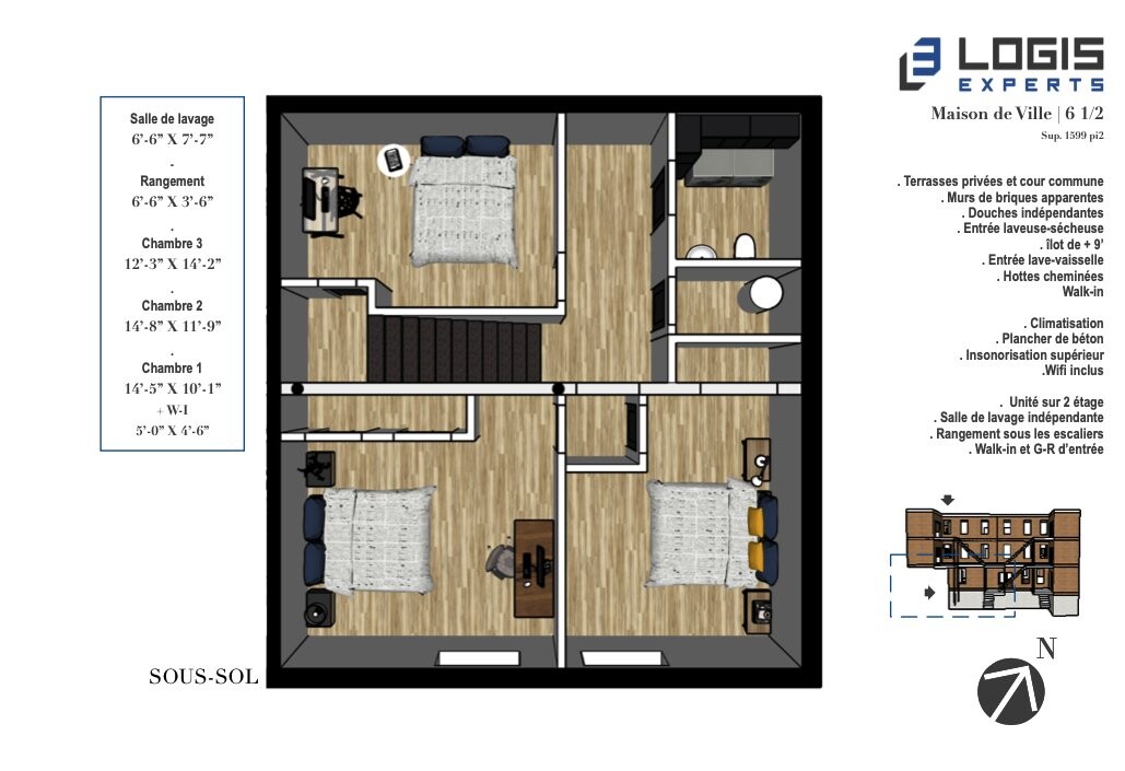 Logis-Experts - Appartements - 438 À 460 Rue De La Reine - 444 - 8